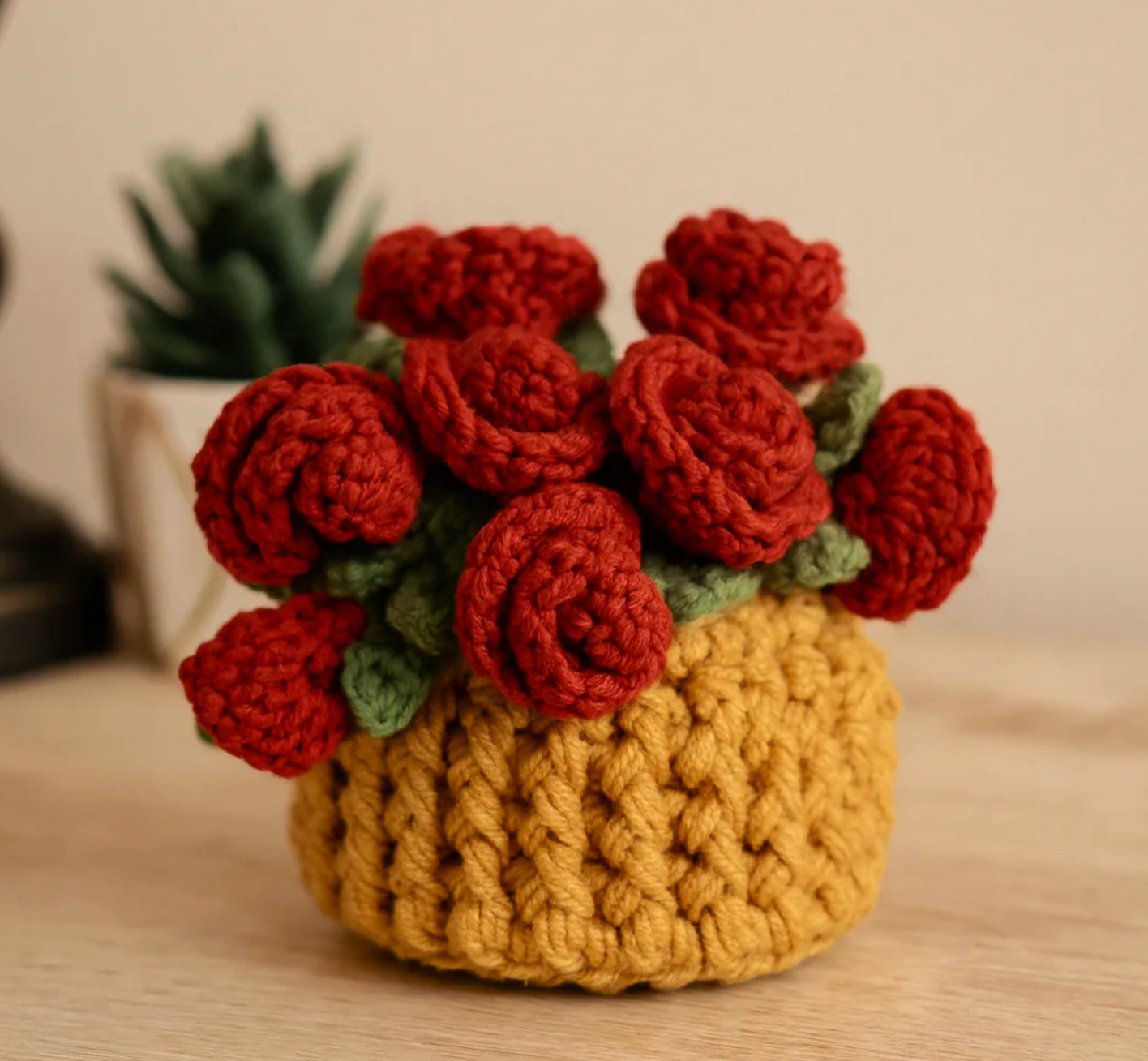 Flowar Petal® Handmade Crochet Blanket Bouquet