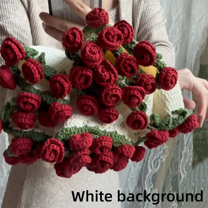 Flowar Petal® Handmade Crochet Blanket Bouquet