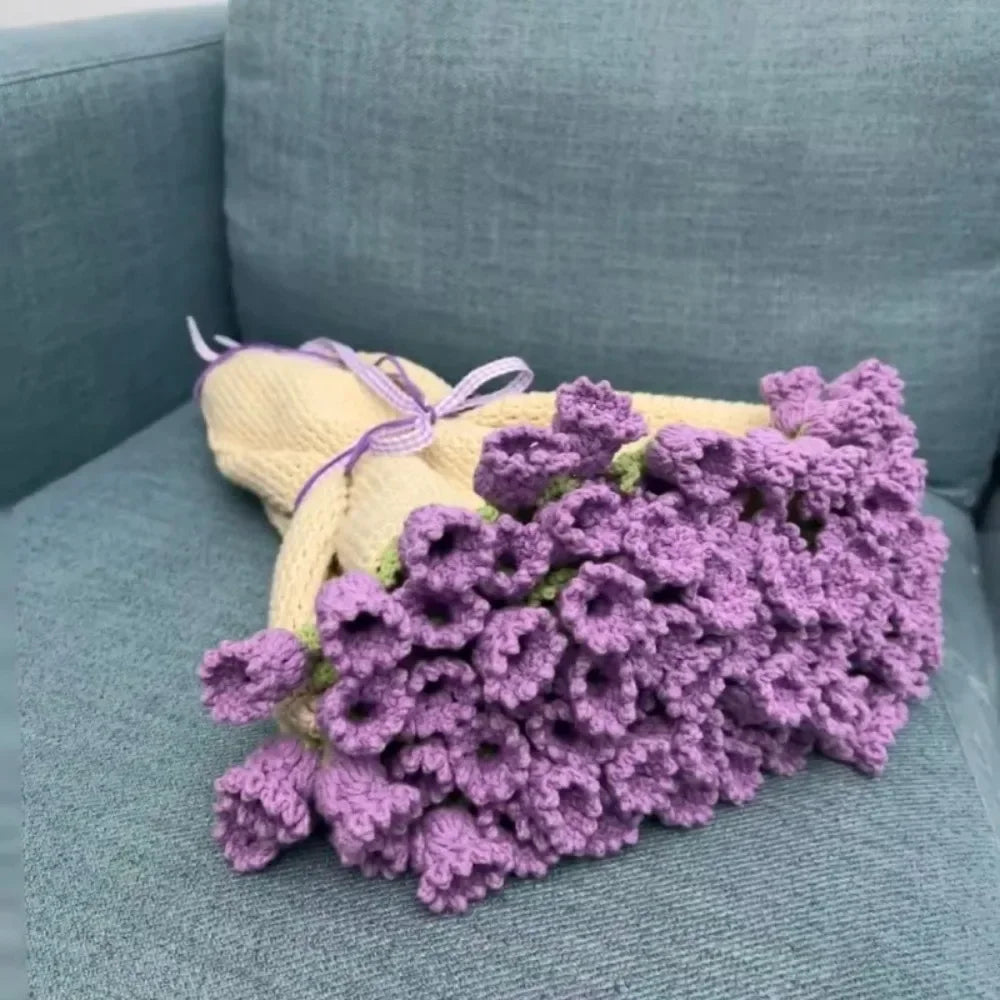 Flowar Petal® Handmade Crochet Blanket Bouquet