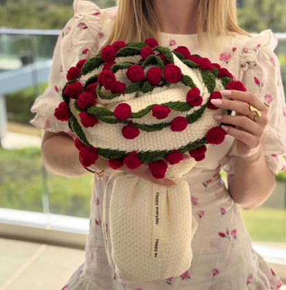 Flowar Petal® Handmade Crochet Blanket Bouquet