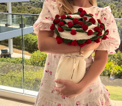 Flowar Petal® Handmade Crochet Blanket Bouquet