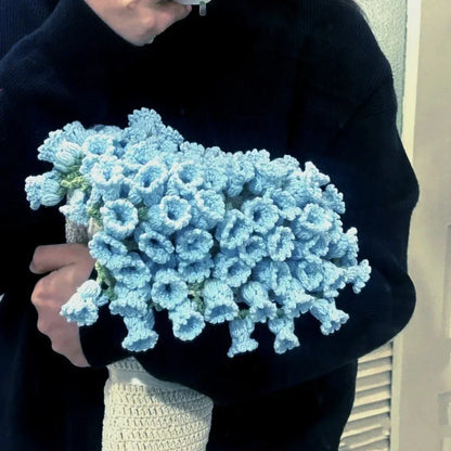 Flowar Petal® Handmade Crochet Blanket Bouquet