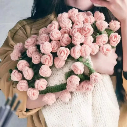 Flowar Petal® Handmade Crochet Blanket Bouquet